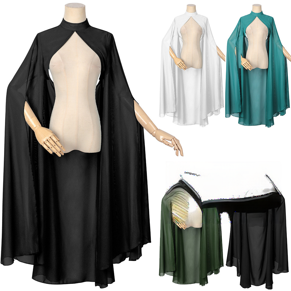 Chiffon-Umhang – Braut-Cape dünn für Festival, DAMEN