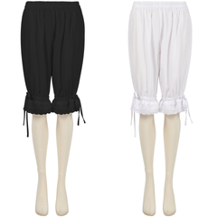 Spitzen-Pluderhose – viktorianische Bloomers für Renaissance & Lolita, DAMEN