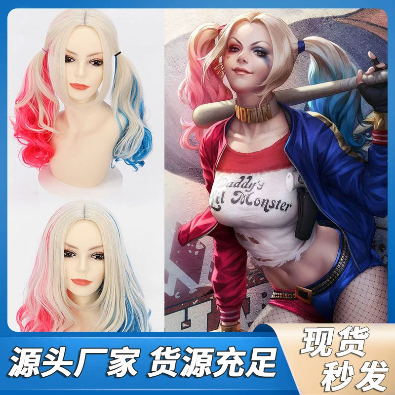 Harley Cosplay Peruecke Damen
