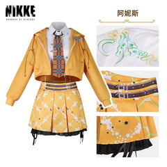 Anis NIKKE Oranges JK Set Cosplay Kostuem Damen