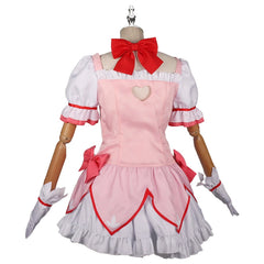 Madoka Kaname Puella Magi Madoka Magica Magical-Girl Kleid Cosplay Kostuem Damen