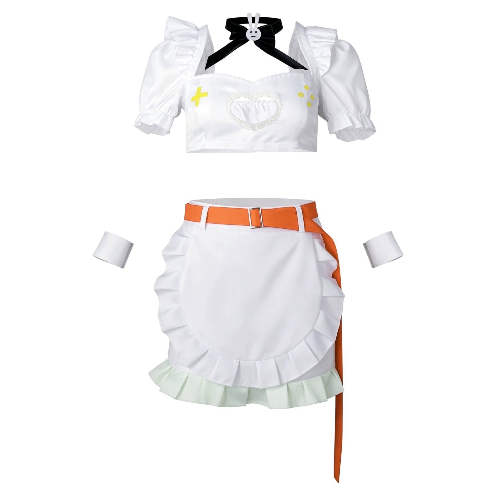 Elegg NIKKE Dunkles Techwear Set Cosplay Kostuem Damen