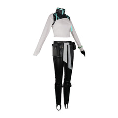 Sage Wei Ling Ying Valorant Weisser Kampfanzug Cosplay Kostuem Damen