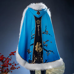 Yixing Honor of Kings Anzug Cosplay Kostuem Damen Weiss Blau Gold