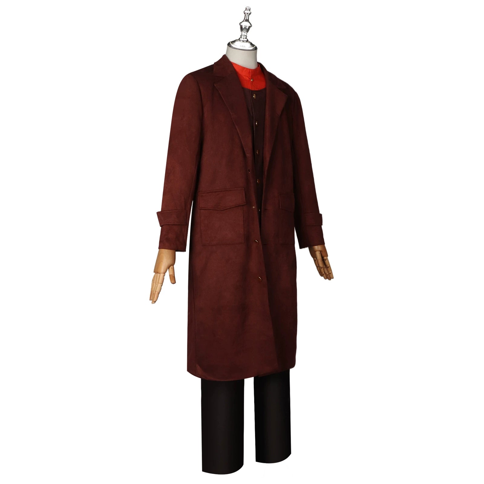 Rubeus Hagrid Harry Potter Wildhueter Mantel Set Cosplay Kostuem Damen