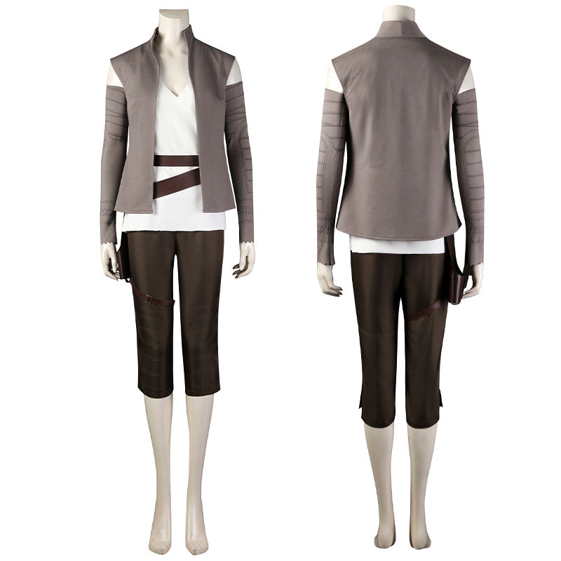 Film Star Wars: The Last Jedi Rey Cosplay Costume Set