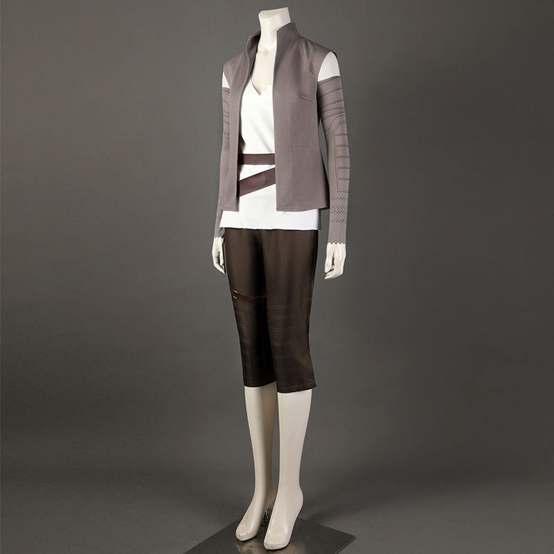 Film Star Wars: The Last Jedi Rey Cosplay Costume Set