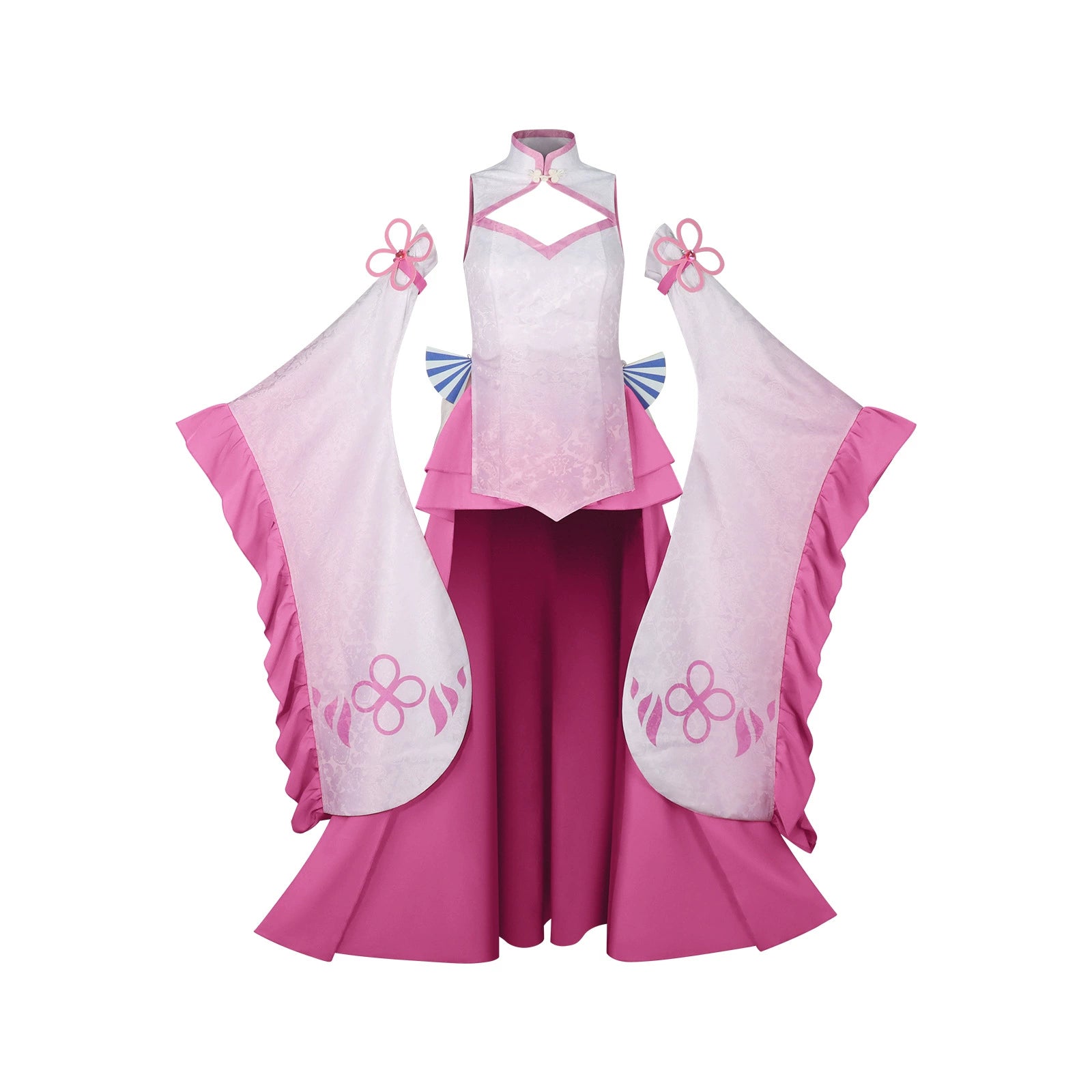 Zhuyou CN Comics Pink Ancient Dress Cosplay Kostuem Damen