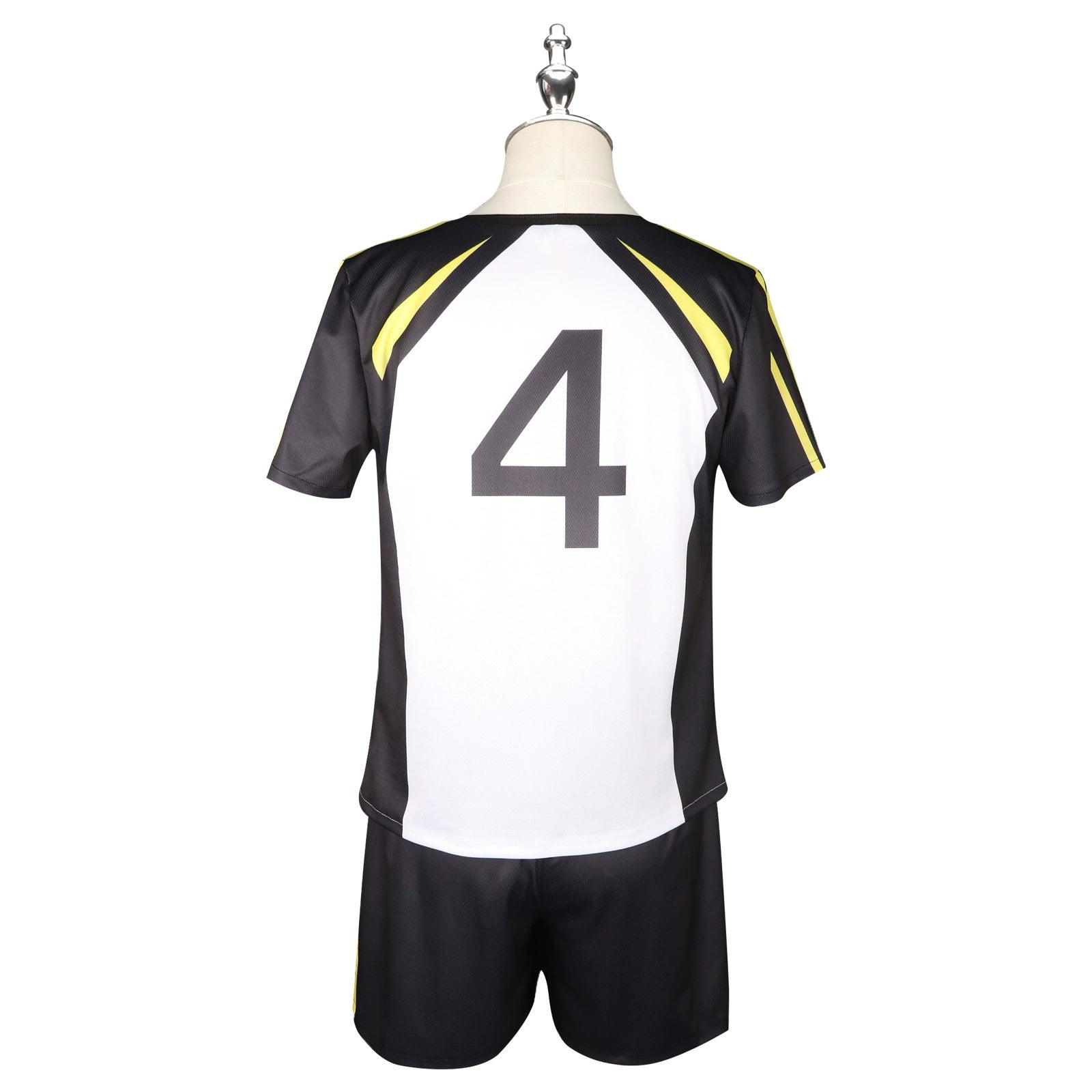 Bokuto Haikyuu Volleyball-Set Cosplay Kostuem Damen Weiß Schwarz