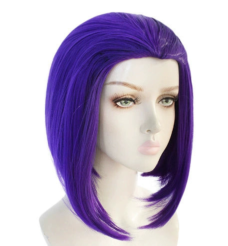 Raven DC Dunkles Kostuem-Set Cosplay Kostuem Damen