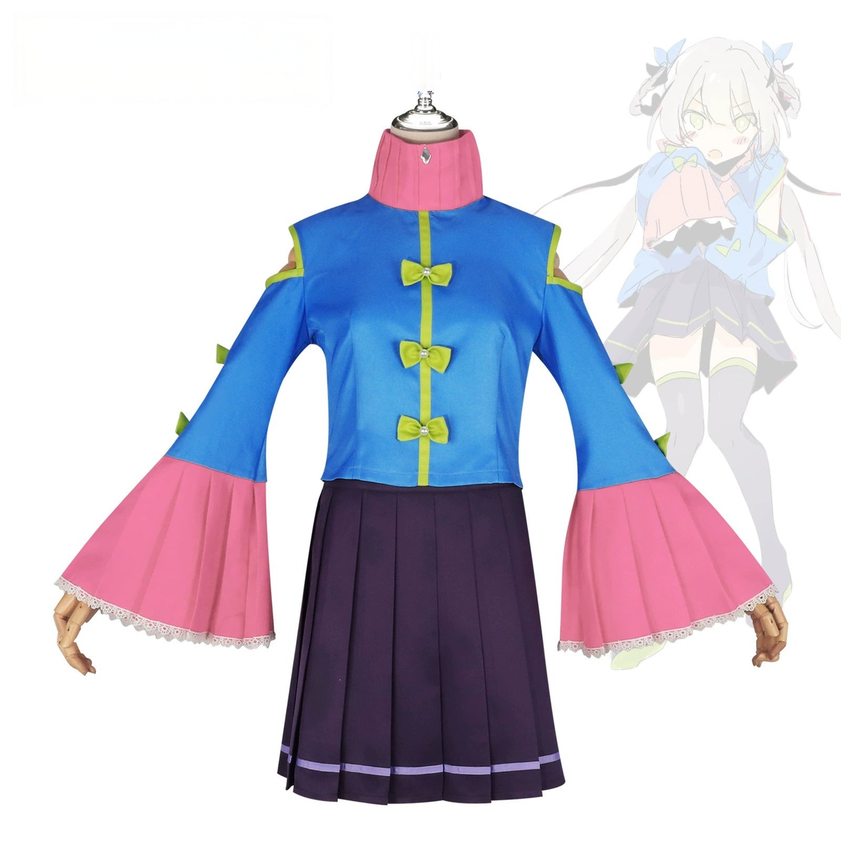 Luo Tianyi Vocaloid Wushaogen Maiden Cosplay Kostuem Damen