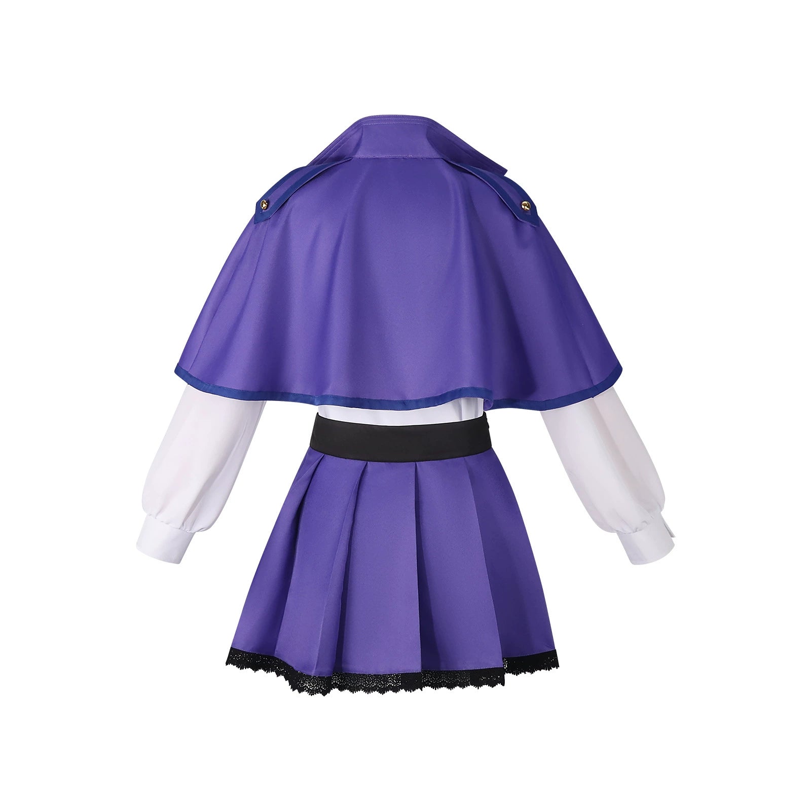 Miku Purple Cape Vocaloid Lila Umhang-Outfit Cosplay Kostuem Damen