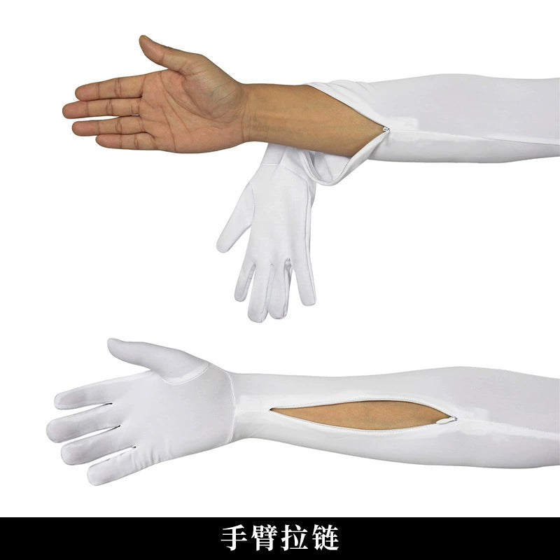 Mark Grayson Invincible Heldenanzug Cosplay Kostuem Damen Schwarz