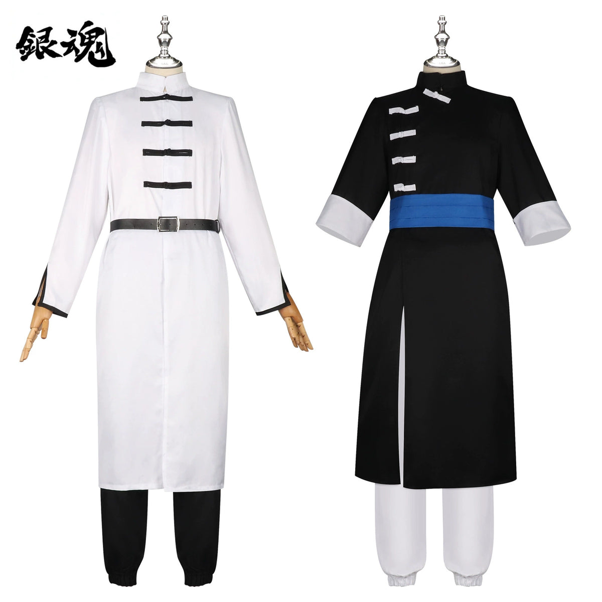 Kamui Gintama Weisses Trainings-Set Cosplay Kostuem Damen