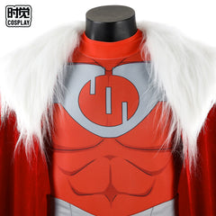 Cecil Stedman Invincible Anzug Cosplay Kostuem Damen Rot Weiss