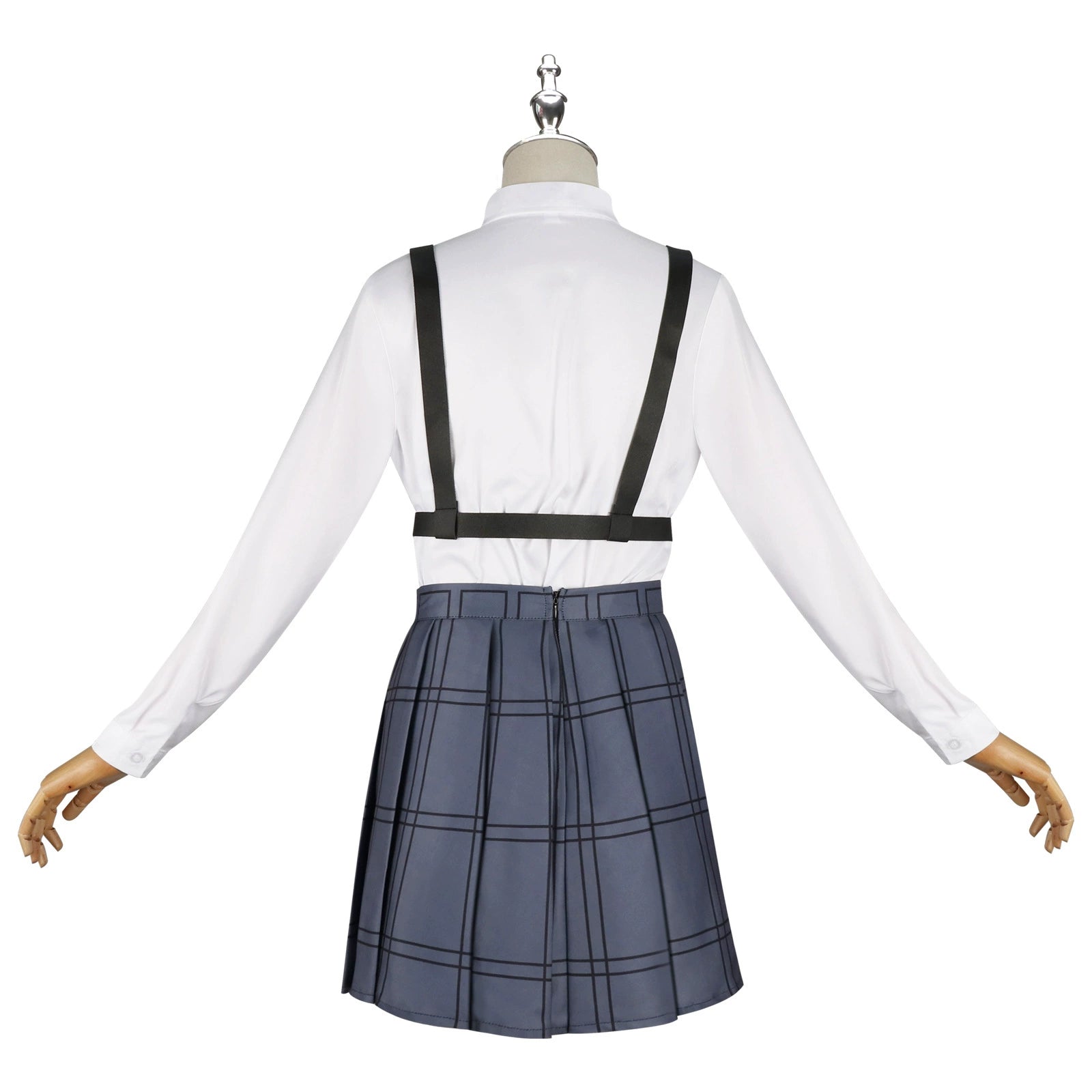 Takanashi Hoshino Blue Archive Schul-Set Cosplay Kostuem Damen Navyblau