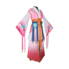 Tushan Honghong Honor of Kings Rote Fox-Robe Cosplay Kostuem Damen