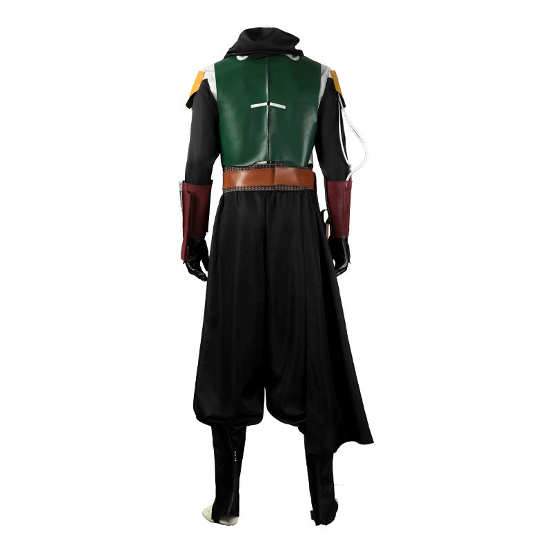 Boba Fett Star Wars Bounty-Hunter-Ruestung Cosplay Kostuem Damen Gruen