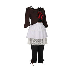 Mayu und Mio Fatal Frame Retro-Kimono-Set Cosplay Kostuem Damen