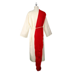 Roman King Halloween & Mittelalter Roemische Toga-Robe Cosplay Kostuem Damen