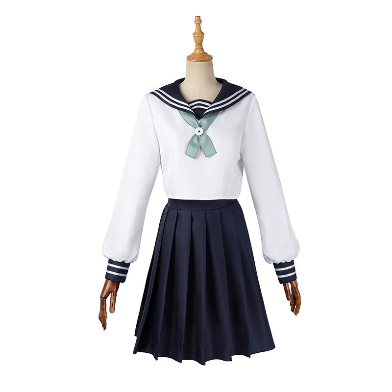 Riko Amanai Jujutsu Kaisen Seifuku Cosplay Kostuem Damen Blau