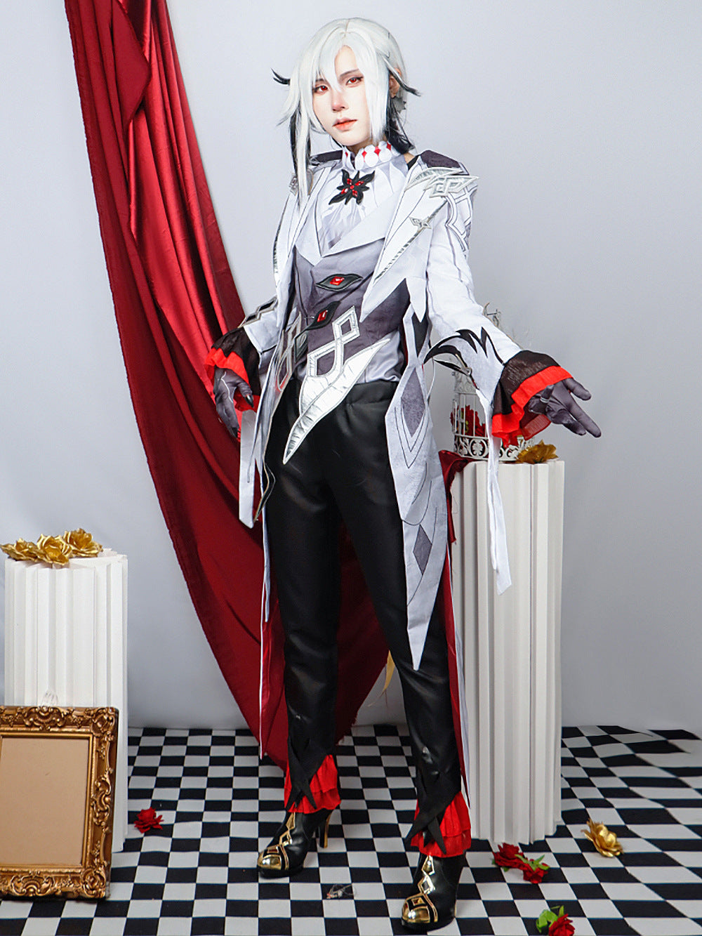 Genshin Impact Arlecchino Costume Set