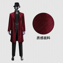 Charlie and the Chocolate Factory Willy Wonka Cosplay Costume Set