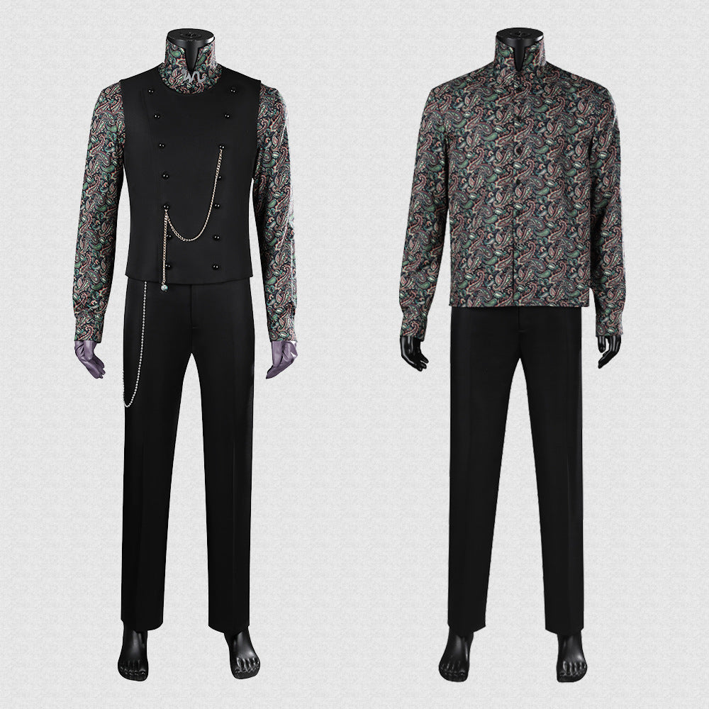 Charlie and the Chocolate Factory Willy Wonka Cosplay Costume Set
