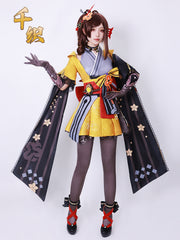 Genshin Impact Chiori Cosplay Costume Set
