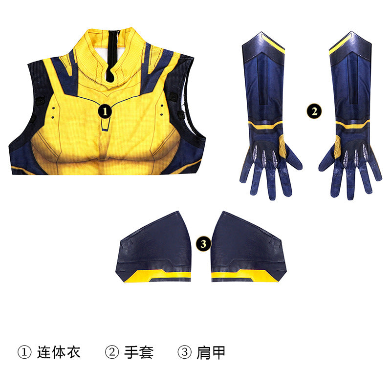Deadpool 3 Wolverine Sleeveless Cosplay Set