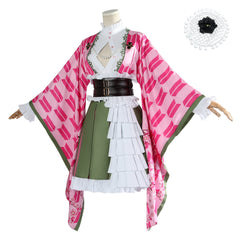 Demon Slayer Mitsuri Cosplay Costume Set for the 5th Anniversary