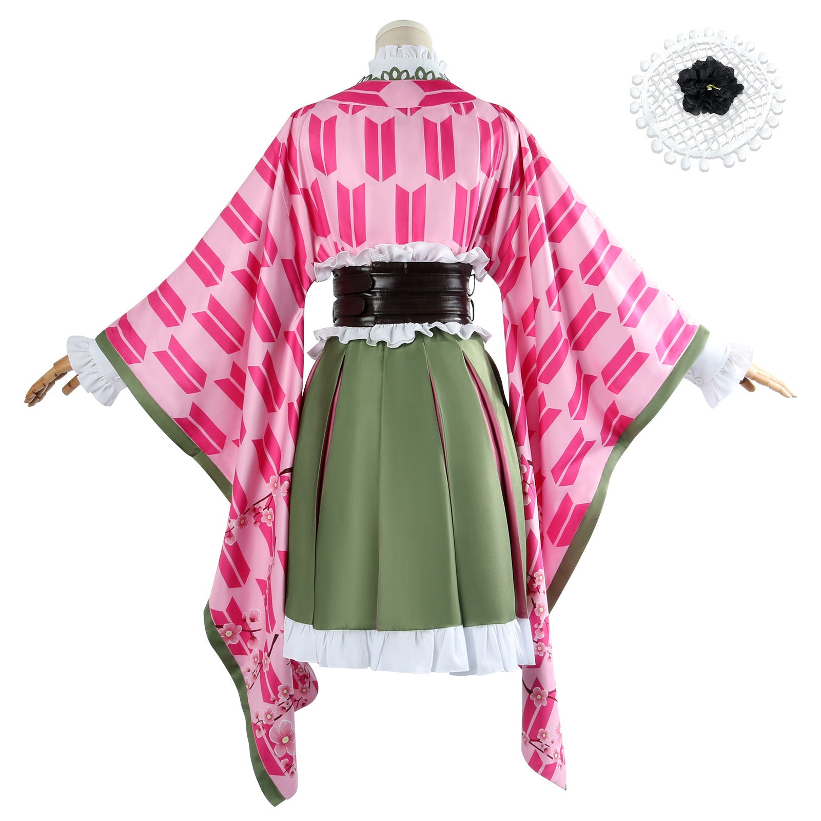 Demon Slayer Mitsuri Cosplay Costume Set for the 5th Anniversary
