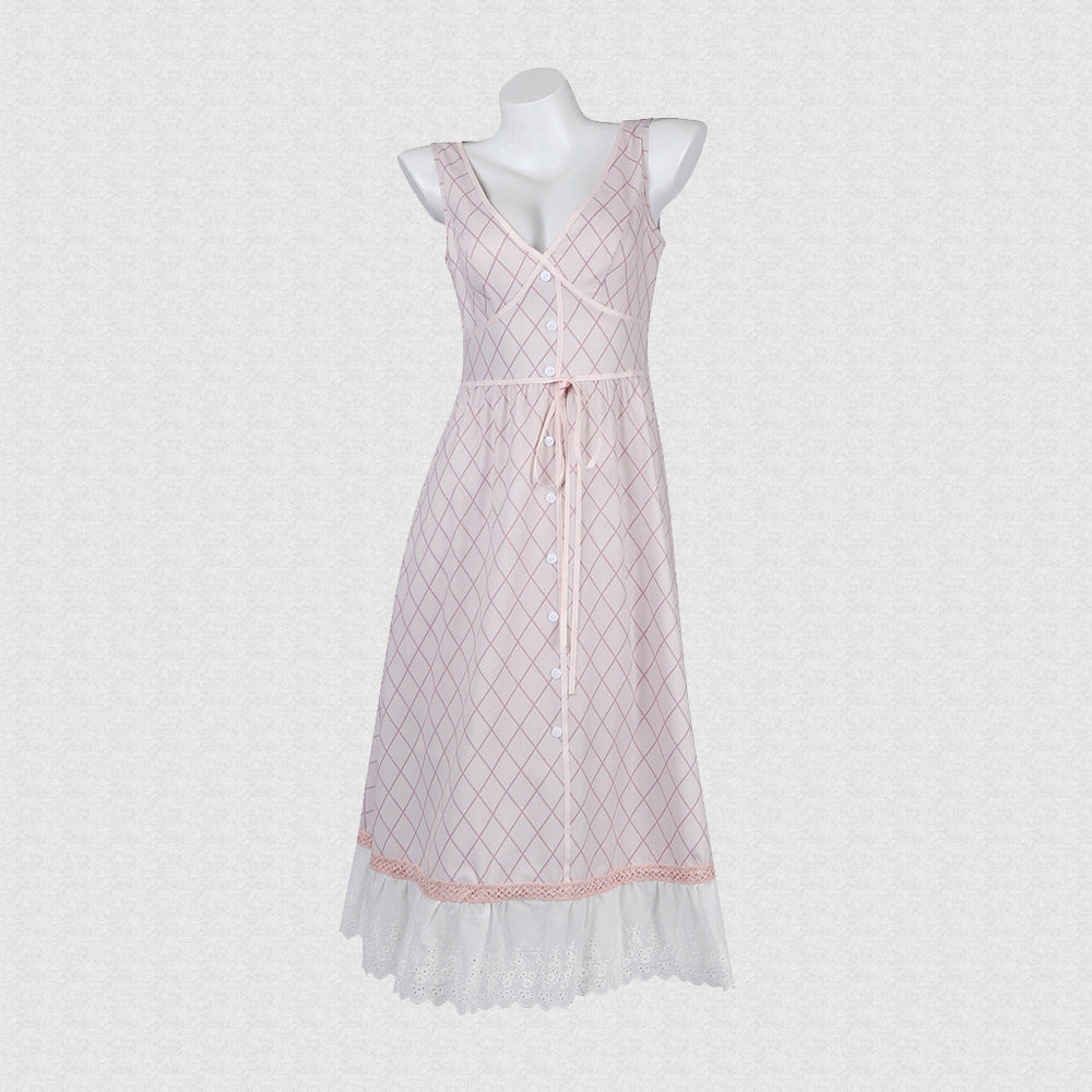 Final Fantasy 7 FF7 Aerith Gainsborough Cosplay Costume Set