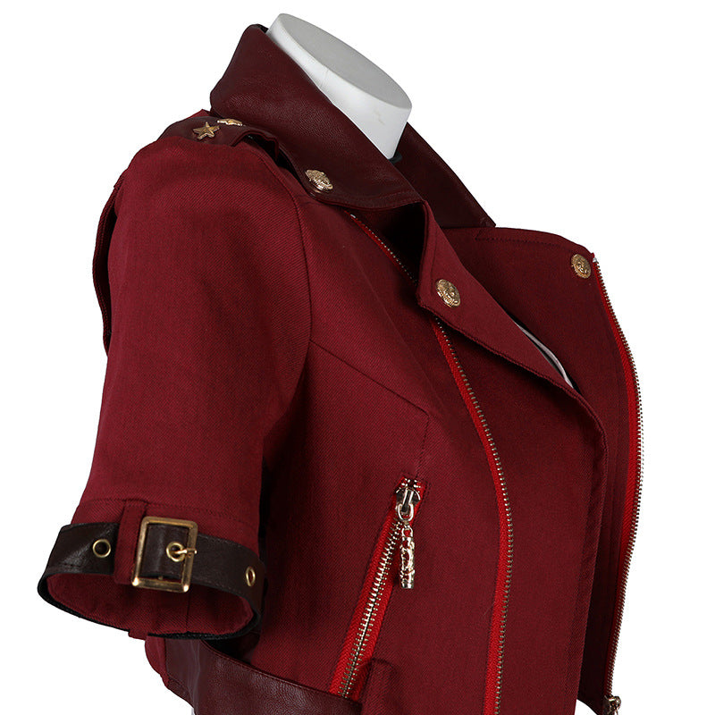 Final Fantasy 7 FF7 Aerith Gainsborough Cosplay Costume Set