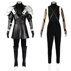 FF7 Final Fantasy VII Ever Crisis Junior Sephiroth Cosplay Costume Complete Set