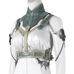FF7 Final Fantasy VII Rebirth Golden Butterfly Amusement Park Stage Show Heroine Cosplay Costume Full Dresses