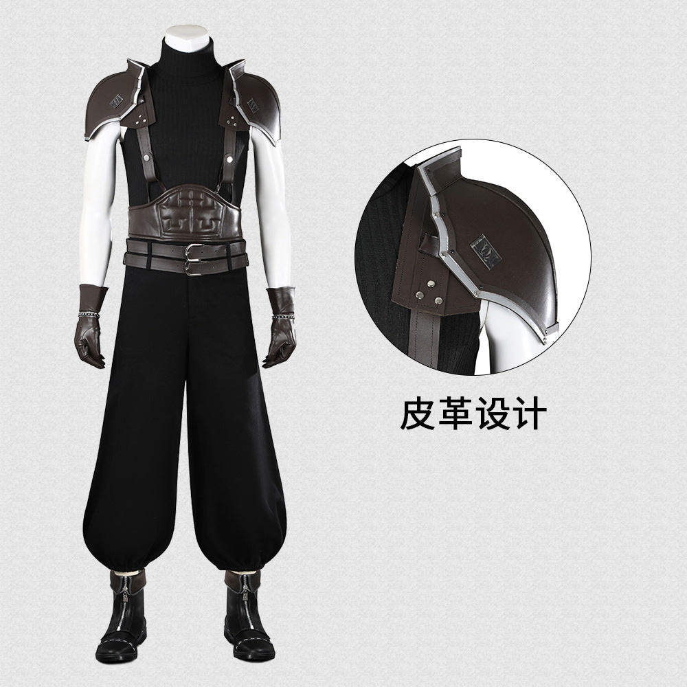 FF7 Final Fantasy VII: Rebirth Zack Fair Cosplay Costume Full Set