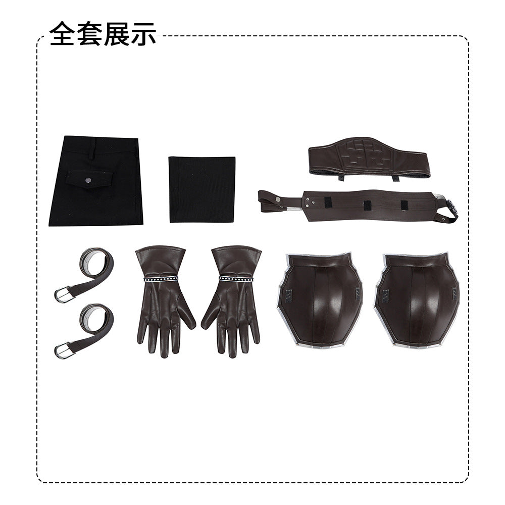 FF7 Final Fantasy VII: Rebirth Zack Fair Cosplay Costume Full Set