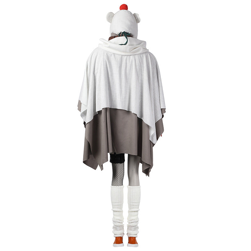 FF7 Final Fantasy VII Yuffie Kisaragi Cosplay Costume Full Cloak Set