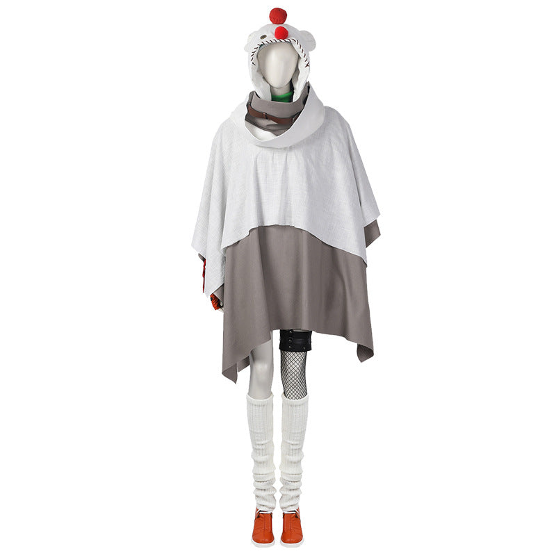 FF7 Final Fantasy VII Yuffie Kisaragi Cosplay Costume Full Cloak Set