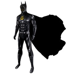 Movie Batman Bruce Wayne Cosplay Costume Printed Tights Hat Suit