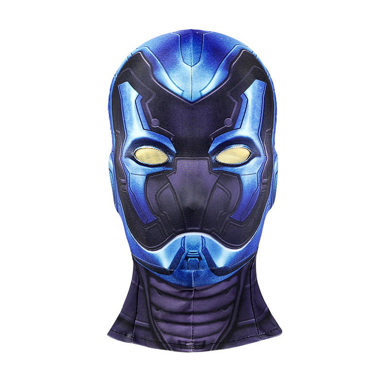 Film Blue Beetle Cosplay Costume Men 3D Printed Tights Bodysuit Jumpsuit