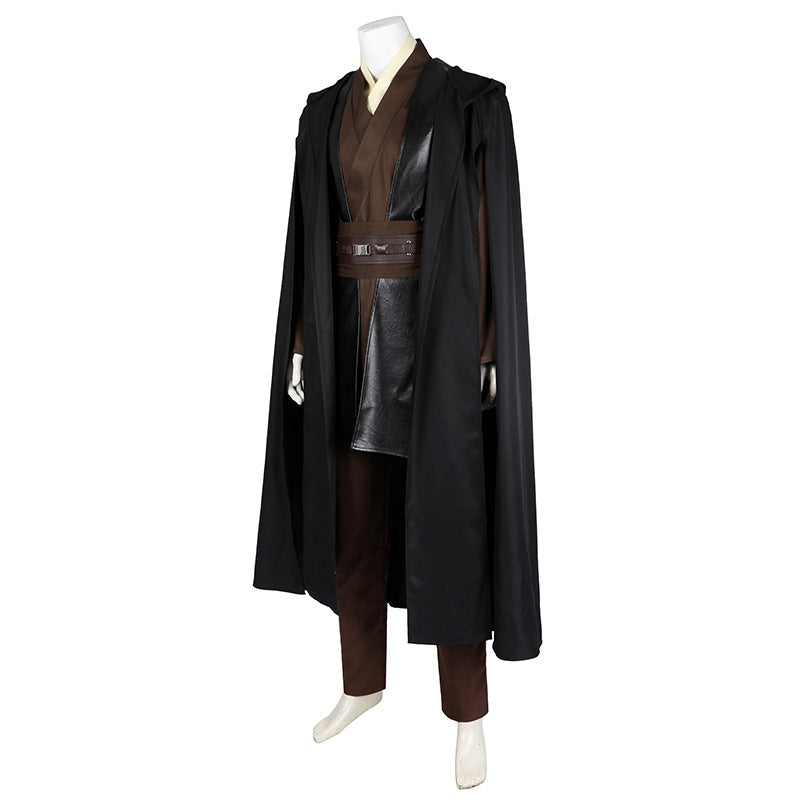 Film Star Wars 2 Anakin Skywalker Cosplay Costume Cloak Set