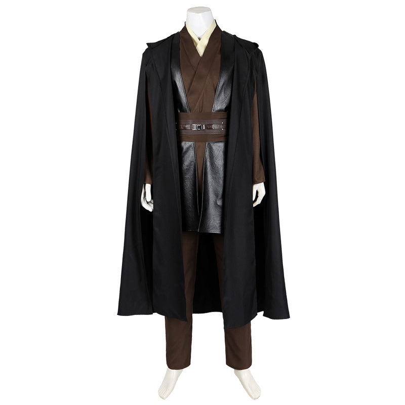Film Star Wars 2 Anakin Skywalker Cosplay Costume Cloak Set