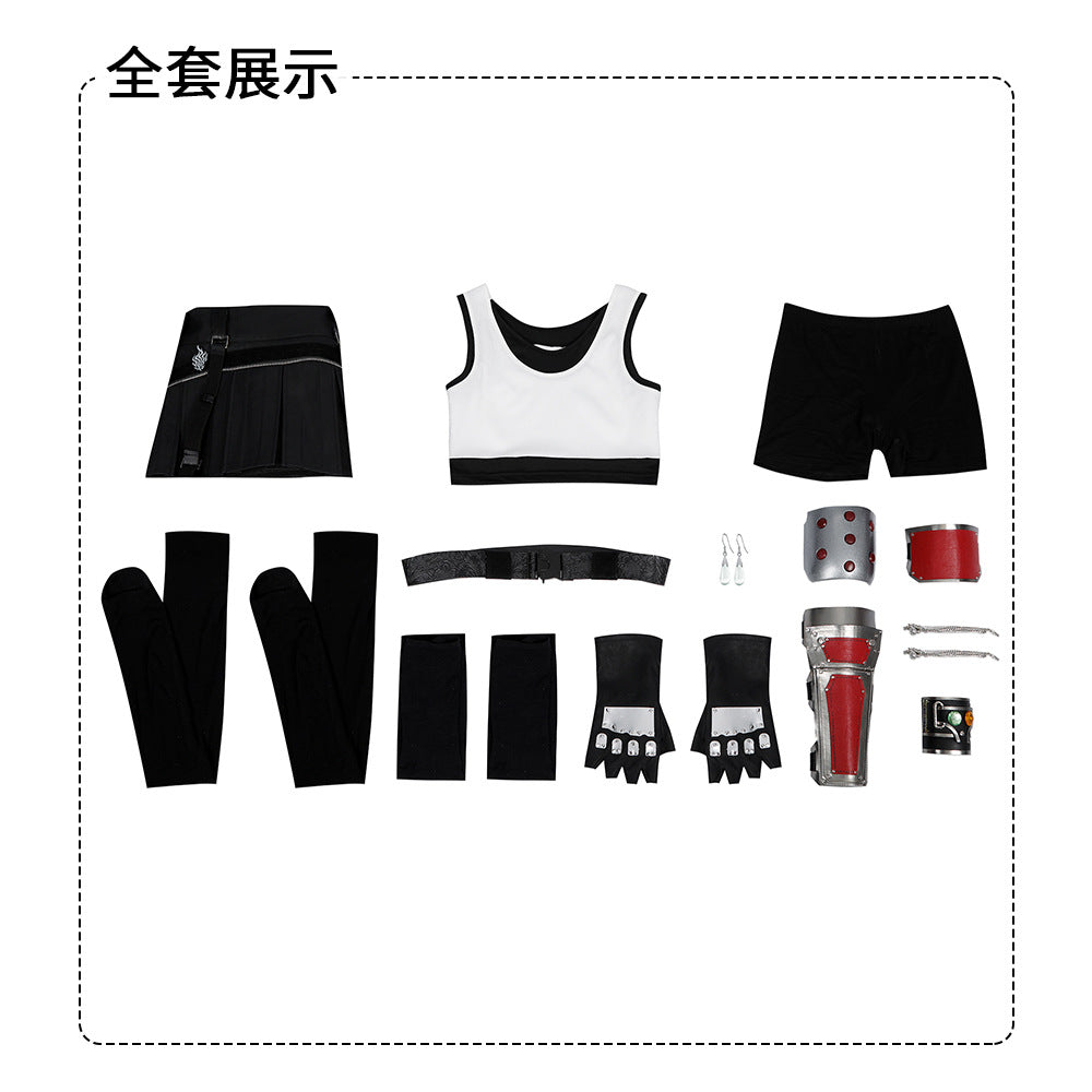 Final Fantasy VII: Rebirth Tifa Lockhart Cosplay Costume Set