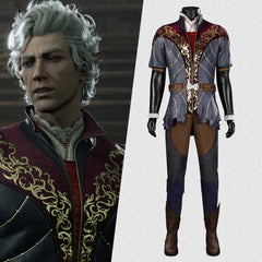 Game Baldur's Gate 3 Astarion Cosplay Costume Accessories Complete Set