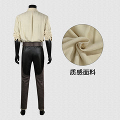 Game Baldur's Gate 3 Astarion Cosplay Costume Camp Attire Shirt Set