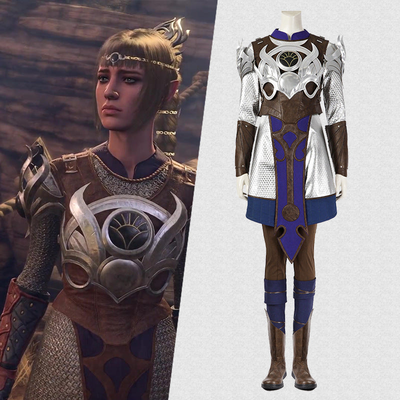 Game Baldur's Gate 3 Shadowheart Cosplay Costume Set