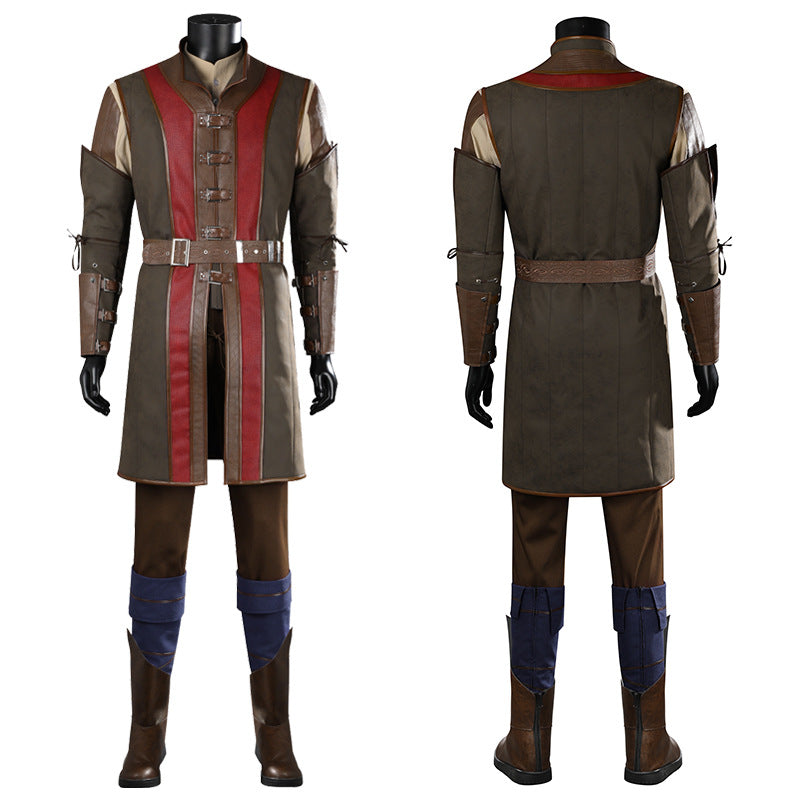 Game Baldur's Gate 3 Wyll Cosplay Costume Complete Set