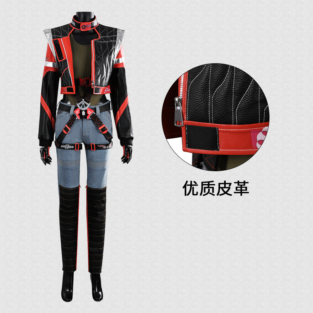 Game Cyberpunk 2077 Panam Palmer Cosplay Costume Complete Set
